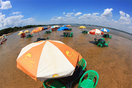 praia do tucunaré...