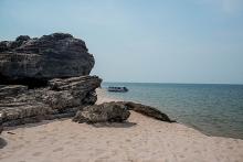 Ponta de pedras...