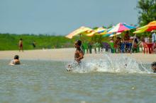 praia do crispim...