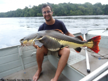Reserva especial de pesca esportiva rio Azul/rio São Benedito...